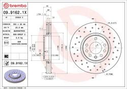 BREMBO Disc frana BREMBO 09.9162. 1X (09.9162.1X)