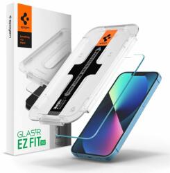 Spigen Üvegtok Spigen GLAS. tR EZ FIT tokbarát rögzítési rendszerrel, kompatibilis az iPhone 13/13 Pro készülékkel (AGL03724)