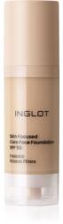 Inglot Skin Focused Care Face Foundation SPF 50 acoperire make-up SPF 50 culoare Yellow Beige 30 ml