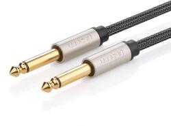 UGREEN Cablu de date UGREEN AV128, 2x Jack 6.35mm tata, 5m, Gri (6957303816408)