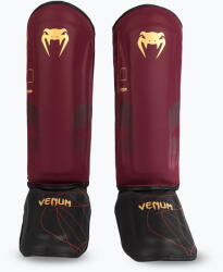 Venum Női sípcsont- és lábfejvédők Venum Tactical XT Shinguards fekete/burgundy/arany