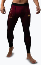 Venum Férfi edző leggings Venum Tactical XT Spats fekete/burgundy/gold