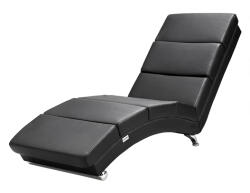 Casaria® London napozóágy - fekete (106878)