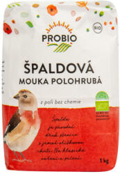 Probio - Fél durva tönkölyliszt BIO, 1kg *CZ-BIO-001 tanúsítvány