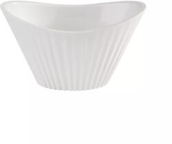 APS Mini tál, hossza: 95 mm, szélessége: 55 mm, fehér