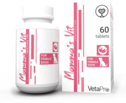 VetaPro mammas vit caini femele gestatie lactatie 60tab cut complex multivitamine si minerale