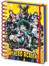 Pyramid Posters My Hero Academia: Radial Characters - zápisník v kroužkové vazbě (356353)