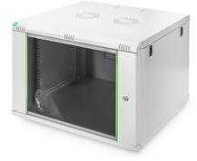 ASSMANN Dynamic Basic 19" 7U 389x600x600mm üvegajtós szürke fali rack szekrény (DN-19 07U-6/6-EC)