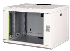 ASSMANN Rack Unique 19" 7U 420x600x450mm üvegajtós szürke fali rack szekrény (DN-19 07-U)