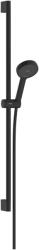Hansgrohe Activera Select S EcoSmart 95 2jet kézizuhany 90 cm zuhanyrúddal, matt fekete 28046670 (28046670)