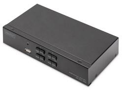 ASSMANN DS-12891 UHD 4K 60Hz 4 port Displayport KVM Switch (DS-12891) - bluechip
