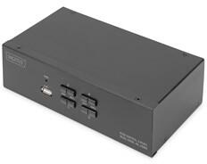 ASSMANN DS-12883 UHD 4K 30Hz 4 port Dual Display HDMI KVM Switch (DS-12883) - bluechip