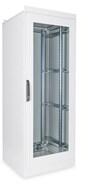 ASSMANN 19" 42U 2100x800x800mm IP55 ipari beltéri üvegajtós szürke álló rack szekrény (DN-19 42U-I-8/8-1)