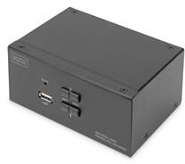 ASSMANN DS-12862 UHD 4K 60Hz 2 port Dual Display Displayport KVM Switch (DS-12862) - bluechip
