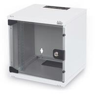 ASSMANN 10" 6U 330x312x300mm üvegajtós szürke fali rack szekrény (DN-10-05U-1)