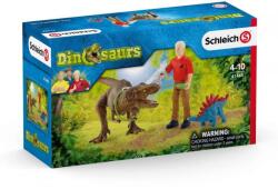 Schleich 41465 Tyrannosaurus Rex Támadás Játékszett - Dinoszauruszok