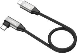 SmallRig Cablu de date SmallRig USB-C (Drept la Unghi, 35cm / 13.8in) (40Gbps + 240W + 8K) 5075
