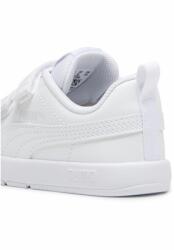 PUMA Courtflex V3 tornacipő kisgyermekek PUMA White Silver Mist Gray fehér|szürke