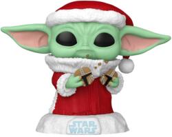 Funko pop Star Wars Mandalorian Holiday Grogu 747 Bobble Head 9cm