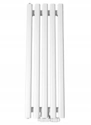 REGNIS Lazur LA, radiátor 330x1200mm, 50mm-es központi csatlakozóval, 517W, matt fehér, LAZURLA/1200/330/D5/FEHÉR (LAZURLA/1200/330/D5/WHITE)