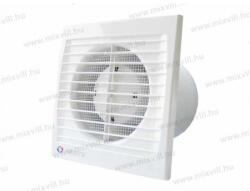 Vents 100 Quiet TH Ventilátor időzítővel, páraérzékelővel 7, 5W, 25dB, 97m3/óra IP45 (100 Quiet TH)