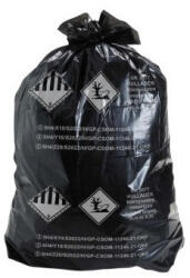 Szemeteszsák ADR 220 liter 95 x 125 cm 60 mikron LINPE/LPE fekete - tobuy