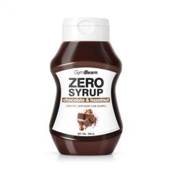 GymBeam ZERO SIROP Ciocolată cu alune 350 ml alune - ciocolată