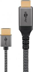 Goobay Cablu Slim High Speed HDMI 4K60Hz T-T 3m brodat, Goobay G75754 (G75754)