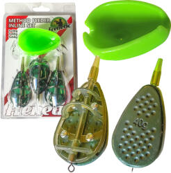 FRENETIC inline method feeder kosár szett 2x40g és 1x50g plusz forma (03_8724050)