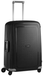 Samsonite S'CURE négykerekű fekete közepes csatos bőrönd 69cm 49307-1041 - borond-aruhaz
