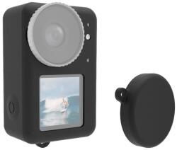 PULUZ Carcasă silicon pentru camera de acțiune DJI Osmo Action 5 Pro / Osmo Action 4 / Osmo Action 3 negru
