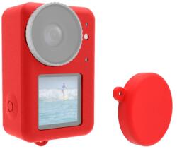 PULUZ Husă silicon PULUZ pentru camera de acțiune DJI Osmo Action 5 Pro / Osmo Action 4 / Osmo Action 3 roșu