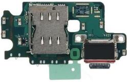 Samsung Galaxy S25 - Töltő Csatlakozó + PCB Alaplap + SIM Čítač - GH96-18238A Genuine Service Pack