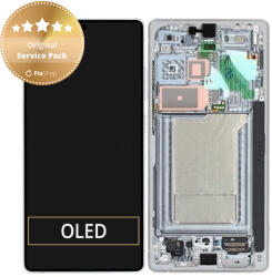 Samsung Galaxy S25 Ultra - LCD Kijelző + Érintőüveg + Keret (Titanium Silverblue) - GH82-36387C Genuine Service Pack