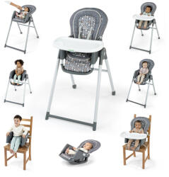Ingenuity Proper Positioner Parker Etetőszék 7in1 Újszülött Kortól - Ergonomikus Tartás, 23kg Súlyhatárig Átalakítható (074451167926)