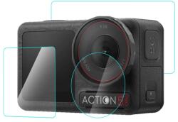 PULUZ Set de protecție lentile PULUZ 3 în 1 pentru DJI Osmo Action 5 Pro