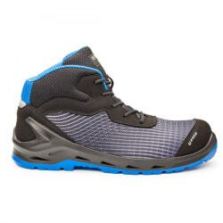 Portwest BASE i-Cyber Fluo bakancs S1P ESD SRC (fekete/kék 45) (B1213BKB45)