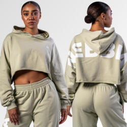 NEBBIA - Oversized kapucnis melegítő felső OWN YOUR POWER 433 (light green) (XS/S) - NEBBIA
