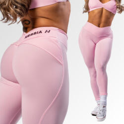NEBBIA - Alakformáló leggings V-shaped derékkal STRONG BEAUTY 425 (pink) (L) - NEBBIA