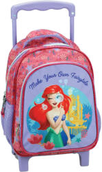 Gimsa Disney Hercegnők Ariel Fairytale gurulós ovis hátizsák, táska 30 cm GIM33154072 (GIM33154072)