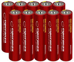 Esperanza AAA Cink Elem 10db/csomag (EZB205) - bolt