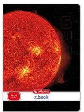 Herlitz Galaxis vonalas füzet, A4, Nap (H_2025_400200695_nap)