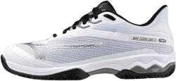 Mizuno Wave Exceed Light 2 CC - white/metallic gray/black - Fehér, Fekete, Ezüst