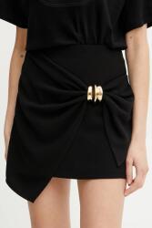 Elisabetta Franchi szoknya fekete, mini, ceruza fazonú, GO07351E2 - fekete 38