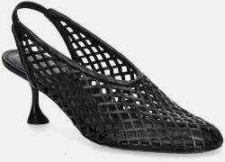 Proenza Schouler bőr tűsarkú Tee fekete, SH251016A - fekete Női 38