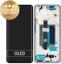 Xiaomi Redmi Note 14 Pro+ 5G - Ecran LCD + Sticlă Tactilă + Ramă (Frost Blue) - 5600170O16U00 Genuine Service Pack, Frost Blue