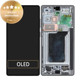 Samsung Galaxy S25 Ultra - Ecran LCD + Sticlă Tactilă + Ramă (Titanium Black) - GH82-36387D Genuine Service Pack, Titanium Black