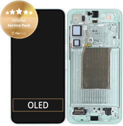 Samsung Galaxy S25 Plus - Ecran LCD + Sticlă Tactilă + Ramă (Mint) - GH82-36368B Genuine Service Pack, Mint