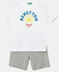United Colors of Benetton gyerek pamut melegítő szett fehér, 3096GK00Q - fehér 98