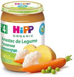 Hipp Био зеленчуково пюре Hipp - Различни зеленчуци, 190 g (4070) - kindermarket